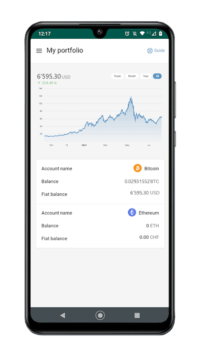 MetafinaApp on a mobile phone