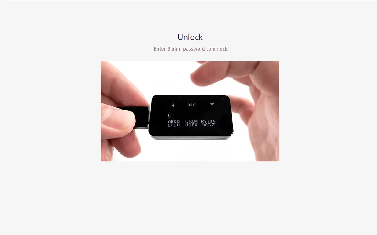 MetafinaApp unlock screen